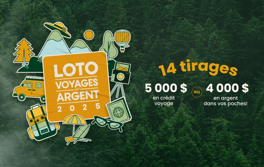 Loto Voyages ou Argent