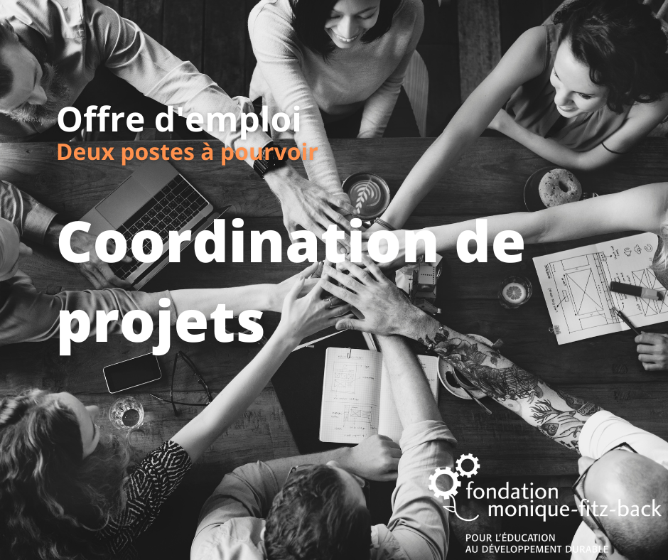 Offre d’emploi – Coordonnateur / coordonnatrice de projets (2)