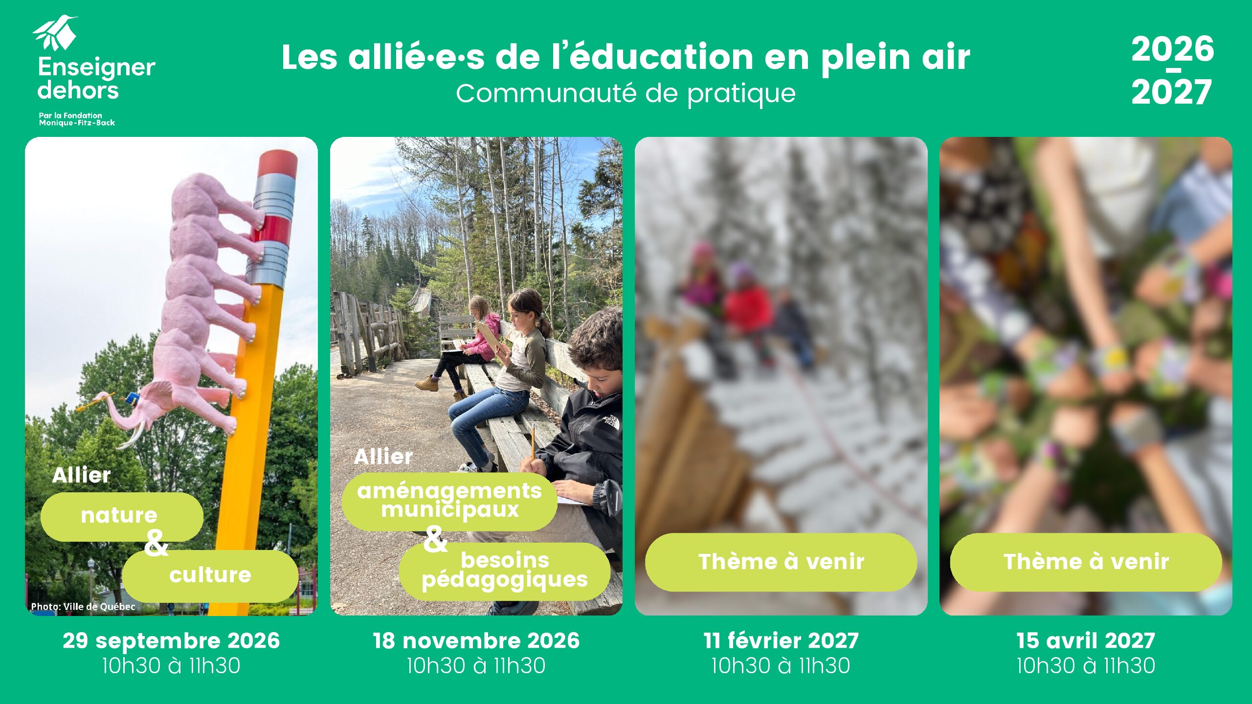 CoP Les allié·e·s de l’éducation en plein air