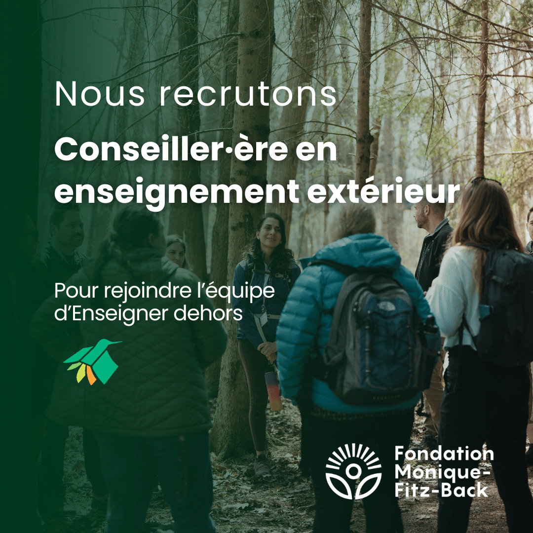 Offre d’emploi | Conseiller·ère en enseignement extérieur