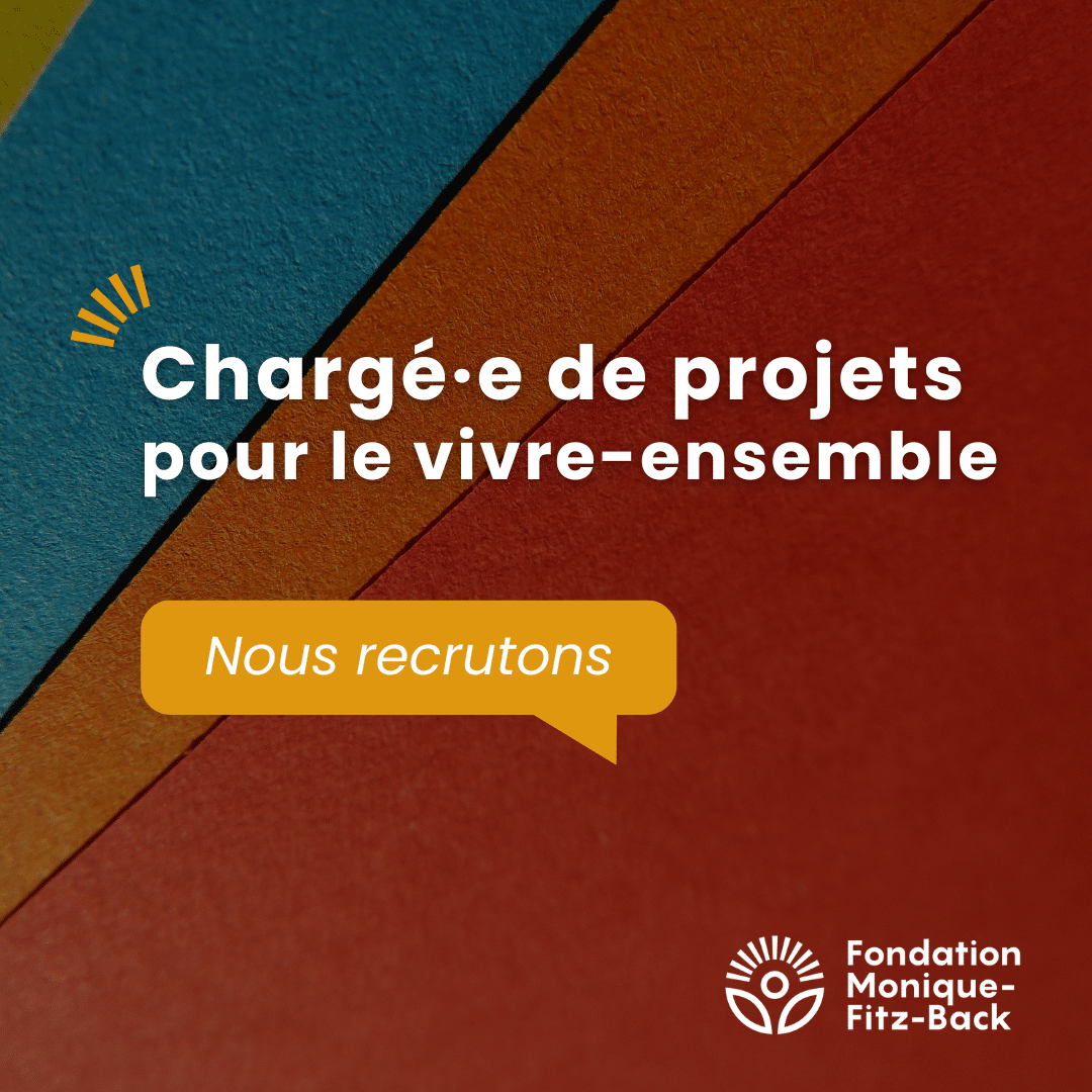 Offre d’emploi | Chargé·e de projets pour le vivre-ensemble