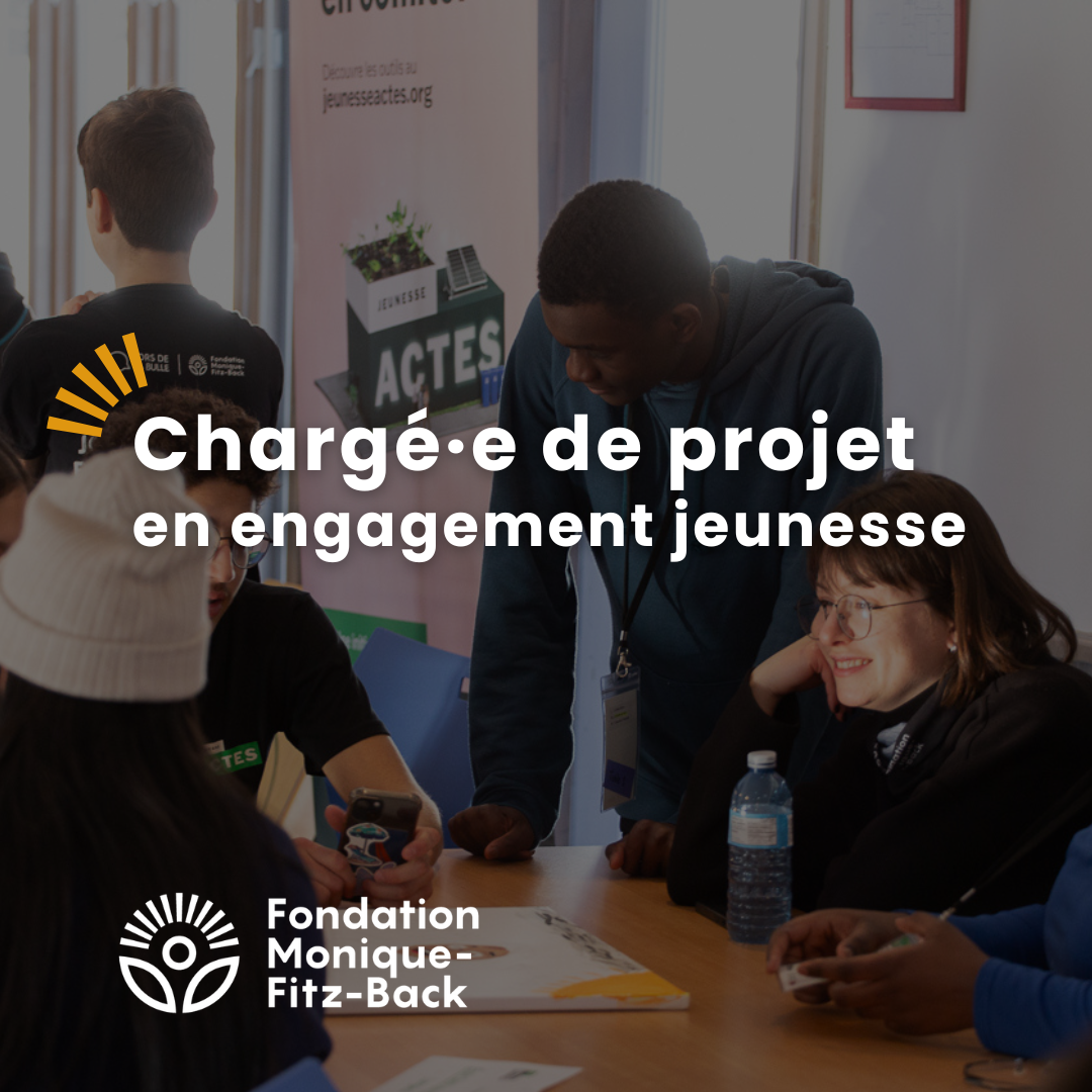 Offre d’emploi | Chargé·e de projet en engagement jeunesse