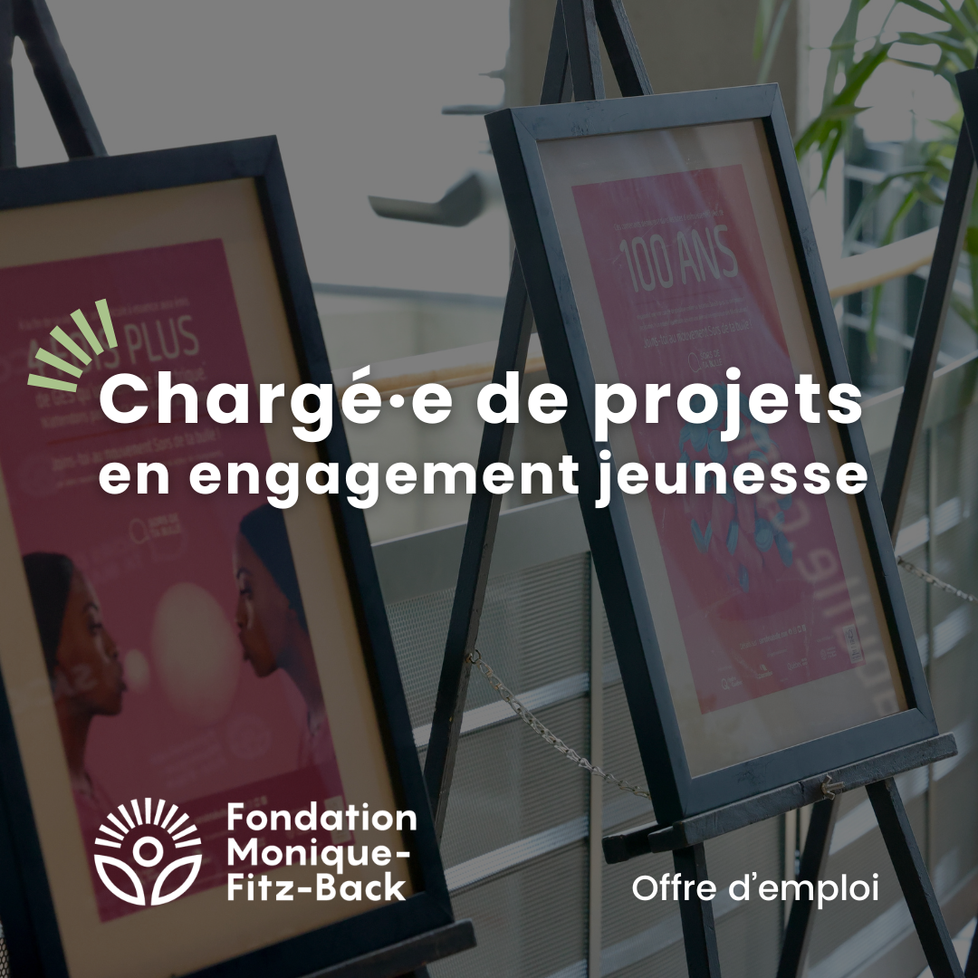 Offre d’emploi | Chargé·e de projets en engagement jeunesse