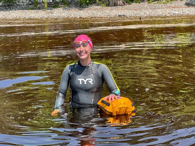 Roxanne Bédard nagera 24 km pour l’environnement et amasse 10 000 $ pour la Fondation Monique-Fitz-Back